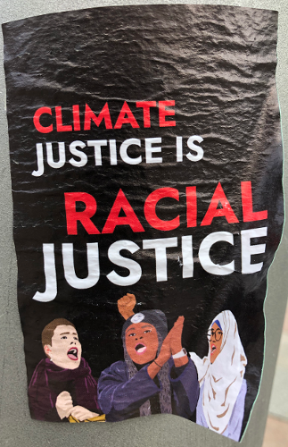 Datei:Aufkleber Climate Justice is Racial Justice.png